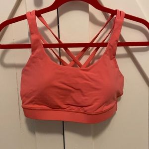 Lululemon Coral Sports Bra. Size 8.